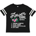 thumbnail image 3 of Inktastic Flower Girl Wedding Duties Girls Toddler T-Shirt, 3 of 5