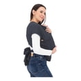 thumbnail image 3 of Rebozo Fular Bebe Elastico Ergonomico Gris Oscuro, 3 of 4