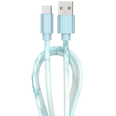 Liquipel Type C Marble Cable - Blue