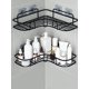 thumbnail image 1 of 1pc Bathroom Shelf, Shower Caddy Rack, Bathroom Kitchen No Punching Triangle Storage Rack, Shower Shelf, Shampoo Storage Rack Holder, Bathroom Accesso, 1 of 5