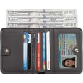 thumbnail image 2 of Wallet Women Rfid Blocking Small Compact Bifold Luxury Leather Pocket Wallet Ladies Mini Purse with ID Window, 2 of 5