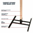 thumbnail image 4 of Ez Aim Steel Target Stand Base, For 2 X 4 Lumber, Black, 4 of 17