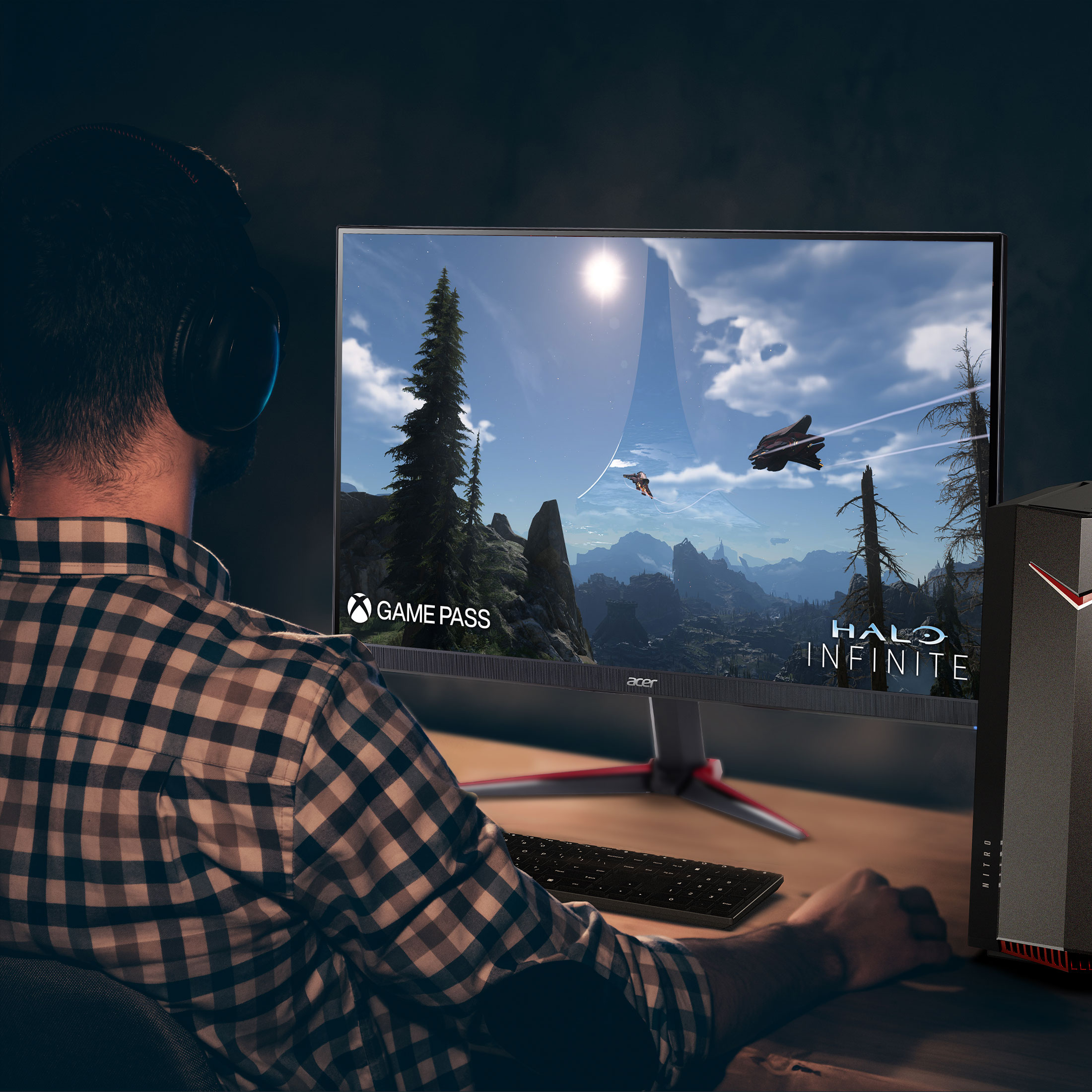 Acer Nitro 27" WQHD 240Hz IPS Gaming Monitor photo 7