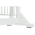 thumbnail image 7 of TRIXIE Adjustable Wooden Freestanding Pet Gate, 24" Tall Step Over, Expands to 42.5", White, 7 of 7