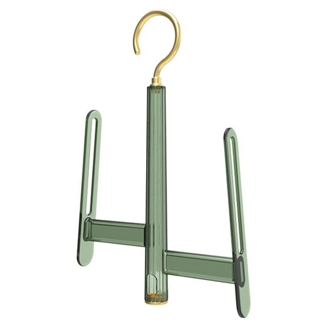 Colgador de Zapatos Secador con Ganchos Dobles Antiviento Giratorios 360°, Organizador de Balcon Apilable PET+ABS para Secado Rápido de Zapatos y Zapatillas, 30.4x20.5cm
