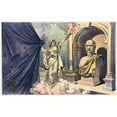 thumbnail image 2 of Udo Keppler 24x17 Gold Ornate Framed and Double Matted Museum Art Print Titled - Morgan and Posterity (1913), 2 of 4