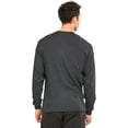thumbnail image 3 of Thermal Top - Men's Classic Crewneck Waffle Knit Thermal Top 3XL, Charcoal Gray - 1, 3 of 4