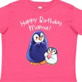 thumbnail image 4 of Inktastic Happy Birthday, Mama- Cute Penguins Boys or Girls Toddler T-Shirt, 4 of 5