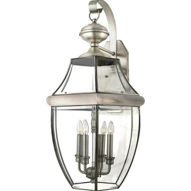 Quoizel Newbury Extra Large Wall Lantern in Pewter