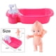 thumbnail image 4 of Bañera de para bebé con rociador, accesorio para muñecas, para muñecas de hasta 25 Bañera con muñeca Sunnimix Bañera de muñeca Reborn, 4 of 7