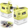 thumbnail image 1 of Inversor de corriente LIVOWALNY, adaptador USB-C de 200 W, 18 V a AC 110 V, 1 of 7
