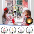 thumbnail image 3 of Vikakiooze Solar Garden Hanging Light LED Christmas Lawns Snowman Decoration Light Wind Chime Light 2023, 3 of 5