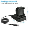 thumbnail image 3 of Charger Cable Fit for Fitbit Versa 2, TSV Power Charging Dock, Smart Watch USB 3.9ft Cable Replacement Charging Stand Station Base Accessories Compatible with Fitbit Versa 2, 3 of 6