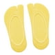 thumbnail image 1 of Calcetines invisibles para mujer, regalo de cumpleaños, calcetines transpirables con punta dividida para niña, con 2 dedos al descubierto Amarillo claro, 1 of 9