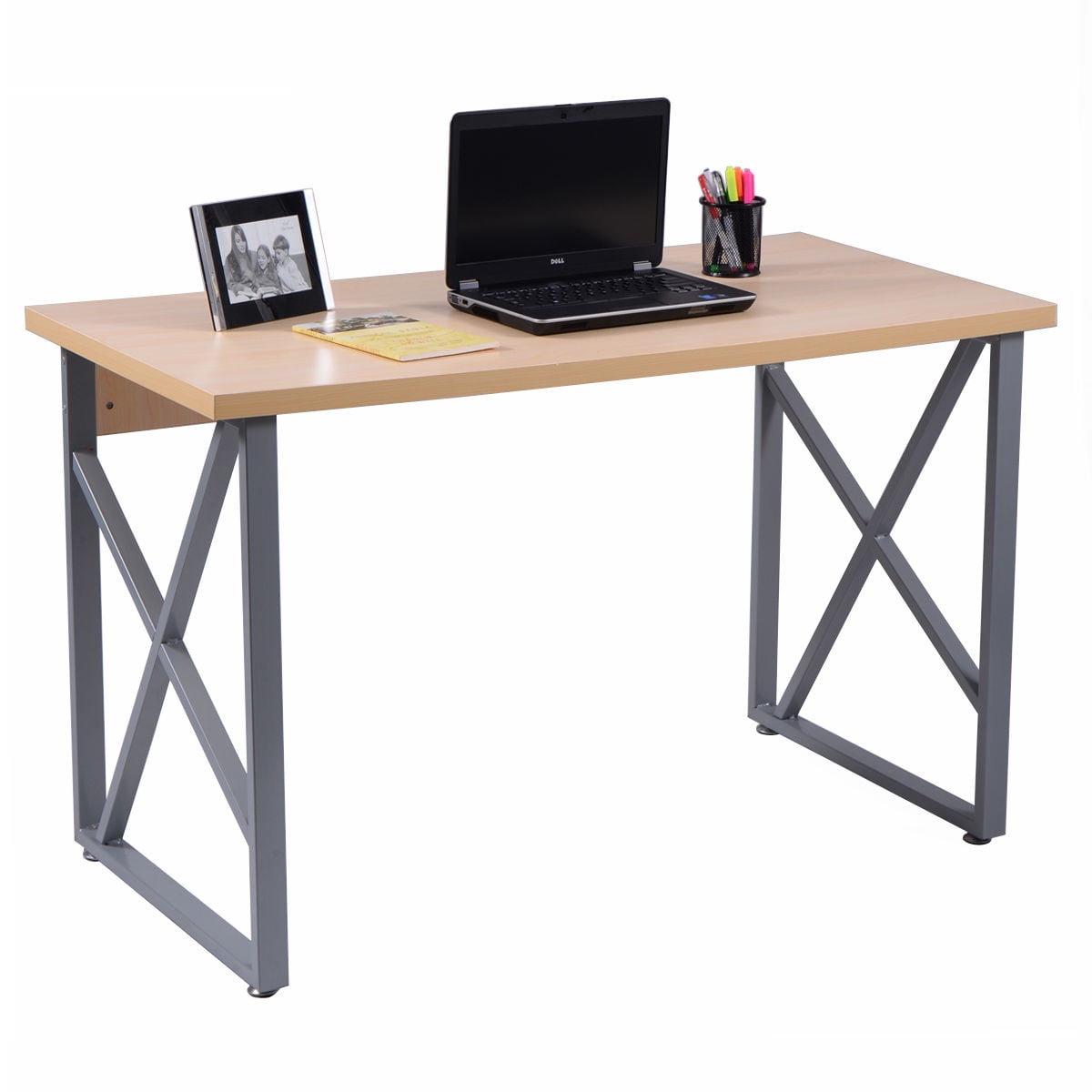 Costway Computer Desk Pc Laptop Table Writing Study Workstation Home Costway Computer Desk Pc Laptop Table Writing Study Workstation Home Office Furniture Com