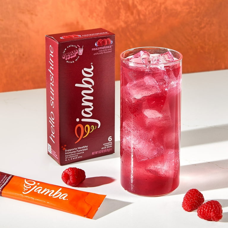 Jamba Immune Support Vitamin Enhanced Singles to Go! Low Calorie