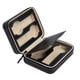 thumbnail image 5 of Estuche de Viaje de Almacenamiento de Caja de Reloj de 2 Piezas de Cuero Sintético con Cierre de Cremallera de 4 Ranuras Zulema Caja de la caja de almacenamiento del reloj, 5 of 8
