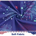 thumbnail image 5 of 4th of July Tablecloth, Independence Day Table Cloth, Memorial Patriotic Table Cover Washable Polyester Dining Decorative for Dinner Kitchen Party Decor, 60x120 Inch, 5 of 6