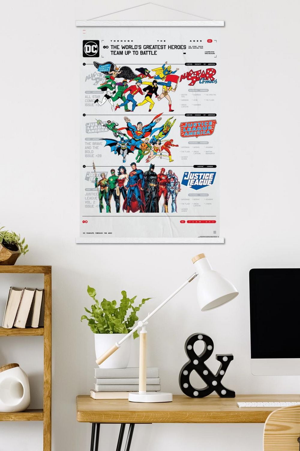 DC Comics 90th - Greatest Team-Up Wall Poster