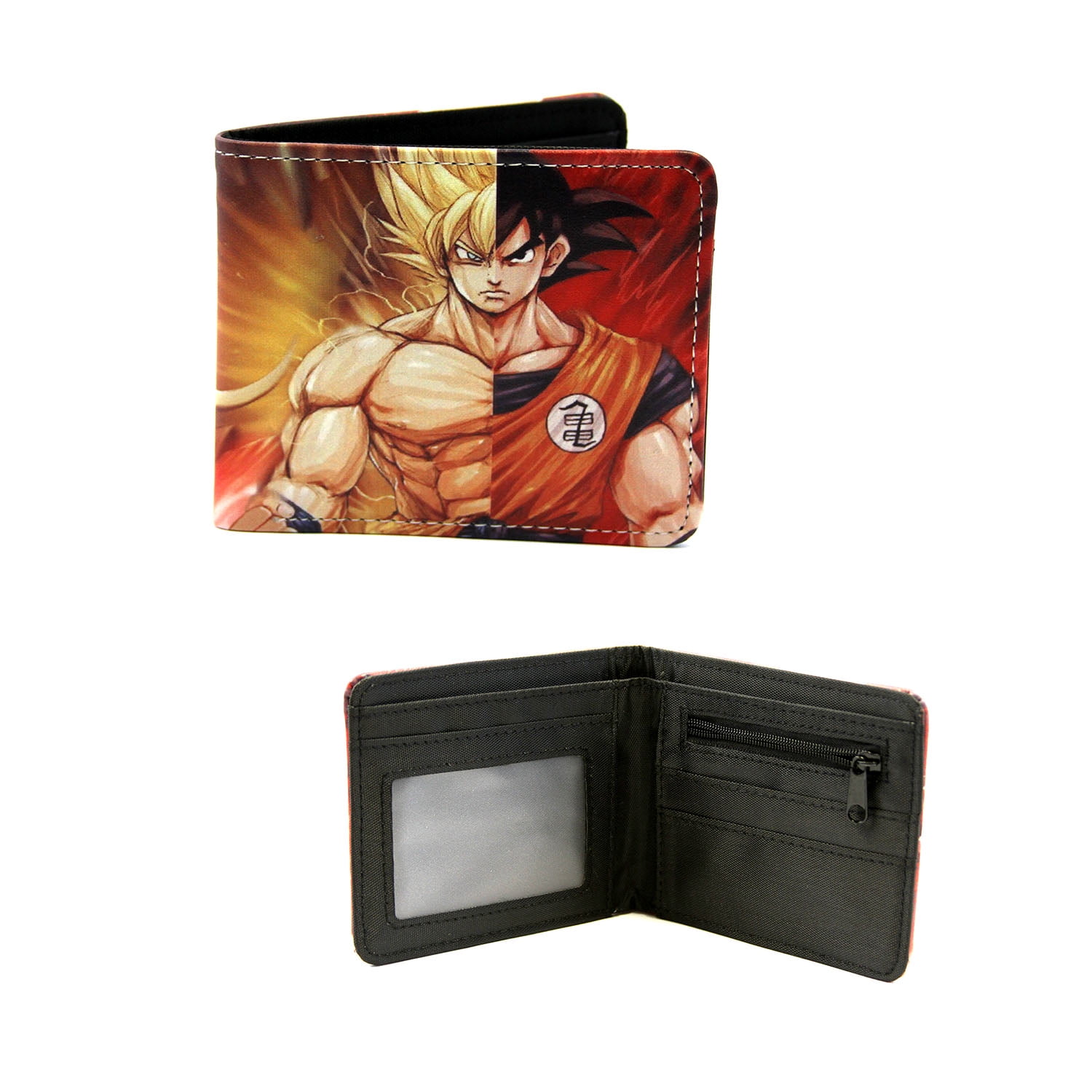 DragonBall Z Bi-Fold Wallet - CHARACTERS STYLE B New (DBZ Dragon Ball  Billfold)