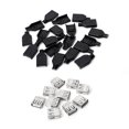 thumbnail image 1 of 10 conjuntos tipo A hembra USB 4 pin enchufe conector para W/negro plástico C Feliz Sencillez, 1 of 5