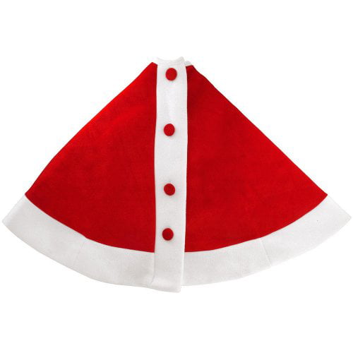 Bronner's Festive Velvet and Fleece Santa Suit Themed Tree Skirt 48 ...