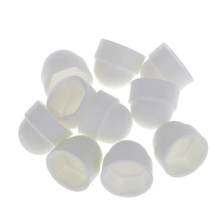

10 Pcs agon s Nuts Cover Caps- Nylon - M10 17x19.5mm