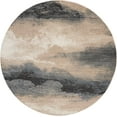 thumbnail image 3 of Nourison Maxell Abstract Flint 7'10" x ROUND Area Rug, (8 Round), 3 of 7