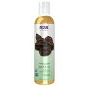 NOW Solutions, Organic Jojoba Oil, Moisturizing Multi-Purpose Oil for Face, Hair and Body, 8-Ounce