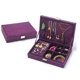 thumbnail image 2 of Suede Jewelry Storage Box Ring Display Box Space-saving for Home Travel Business Trip Dorm ANGGREK Otros, 2 of 8