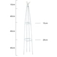 thumbnail image 2 of Tower Shaped Gardening Bird Head Plastic Pointed Flower Bud Climbing Vine Rack, 2 of 8