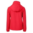 thumbnail image 3 of Women's Cutter & Buck  Red Cleveland Guardians Charter Eco Recycled Full-Zip Jacket, 3 of 3