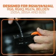 thumbnail image 2 of Paladin Tools PA1247 CST Coax Cable Stripper for Amphenol RFX Connectors | 3-Level Cable Stripper for RG58/59/62AU, RG6, RG6 Quad, RG174, Belden 1505A, 1855A, 8281 (Professional Grade) C55, 2 of 3