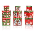 thumbnail image 4 of Paquete de 3 Cajas de regalo de Navidad Decoración Cajas de papel para bocadillos Organizadores de regalos de dulces Suministros de embalaje de Feliz Año Nuevo Tipo 1 Inevent HA009900-01, 4 of 7