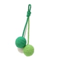 thumbnail image 4 of Juguete de Gato Colgante, Bolas de Sisal para que los Gatos se Rascen, Palmaditas, Mordisco o Gato Juguete para Gatos Bolas de Gato Interactivos Juguetes de Masticación para, 4 of 7