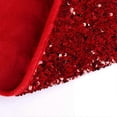 thumbnail image 3 of Elegant Holiday Decor, Sequin Christmas Tree Collar, Sparkling Tree Base Cover, Durable Polyester Fiber Skirt, Foldable Christmas Tree Ring for, 3 of 5