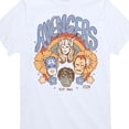 thumbnail image 3 of Marvel The Avengers - Floral - Toddler And Youth Short Sleeve Graphic T-Shirt, 3 of 5