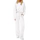 thumbnail image 1 of Conjunto Deportivo PRETTYGARDEN Sudadera y Pantalones Anchos Blanco M, 1 of 8
