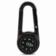 thumbnail image 1 of Double Sided 3 In 1 Mini Compass Carabiner Thermometer, 1 of 4