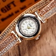 thumbnail image 2 of WIFKLSIIPG Femmes Femmes Bracelet en Or Montre-Bracelet à Quartz Montres, 2 of 3