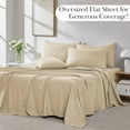 thumbnail image 6 of Southshore Fine Living, Inc. 6-Piece King Sheet Set, Microfiber Bedding, Premium Bedding, Soft Sand, 6 of 9