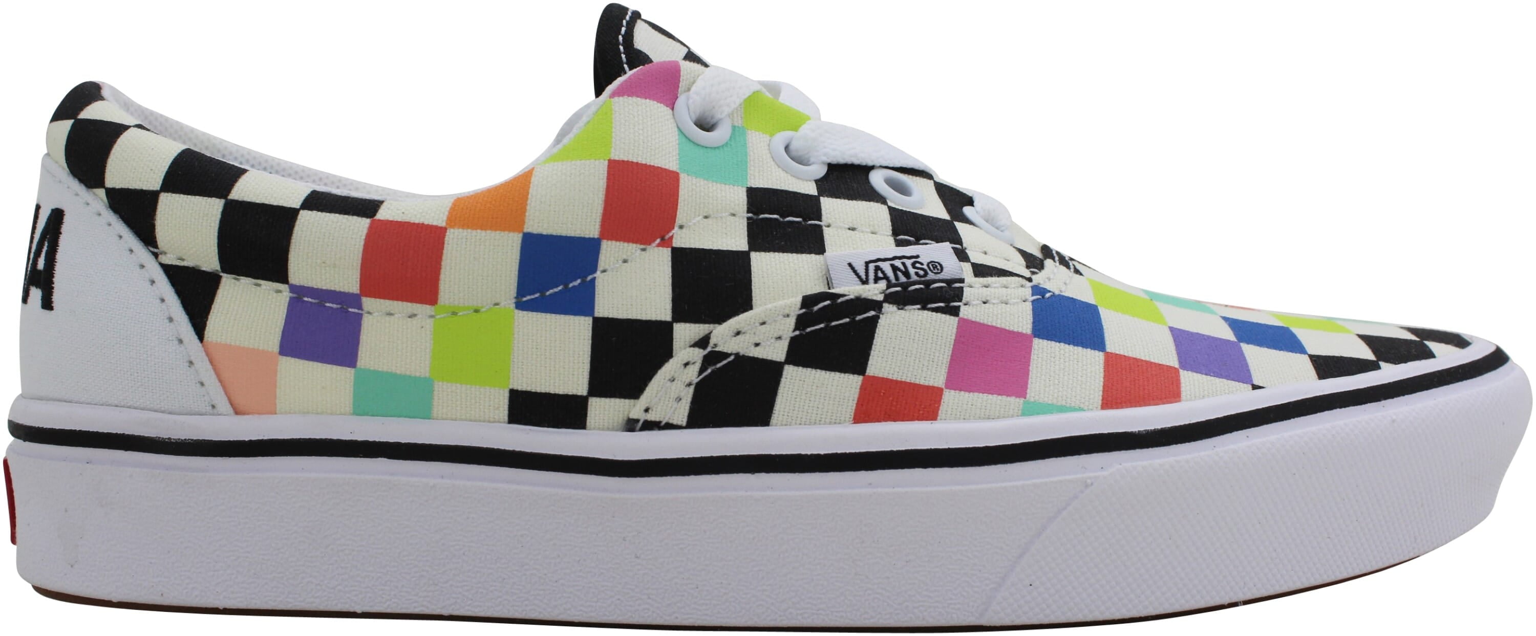 vans comfycush era checkerboard
