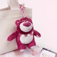 thumbnail image 5 of Llavero con colgante de peluche genuino de Disney Stitch Lotso, accesorio con bonito dibujo animado, llavero de juguete, regalo, 5 of 5