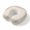 Beige, variant on Neck Pillow, Cameo Green Retro Greek Key Memory Foam U-Shaped Travel Pillow for Airplane Car Train Office Nap, Portable Soft Head Neck Support for Sleeping & Reclining Geometric Greece Ancient Rustic