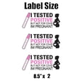 thumbnail image 3 of I Tested Positive But Not For Covid | I'm Pregnant| Pregnancy Reveal Party Water Bottle Labels | Set Of 12, 3 of 4
