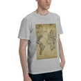 thumbnail image 2 of Bingfone Vintage World Map Men'S Loose Fit Short-Sleeve Pocket T-Shirt, 2 of 7