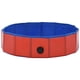 thumbnail image 4 of Piscina plegable VidaXL de PVC para perro, color rojo y azul, 4 of 9