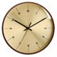 thumbnail image 1 of Reloj colgante Elegante Modo silencioso alimentado por batería a prueba de niebla Fácil lectura Retro Dial de cobre Redondo para la decoración Superficie de latón F Sunnimix Reloj de pared, 1 of 8