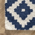 thumbnail image 2 of nuLOOM Kellee Contemporary Wool Area Rug, 10' x 14', Navy, 2 of 9