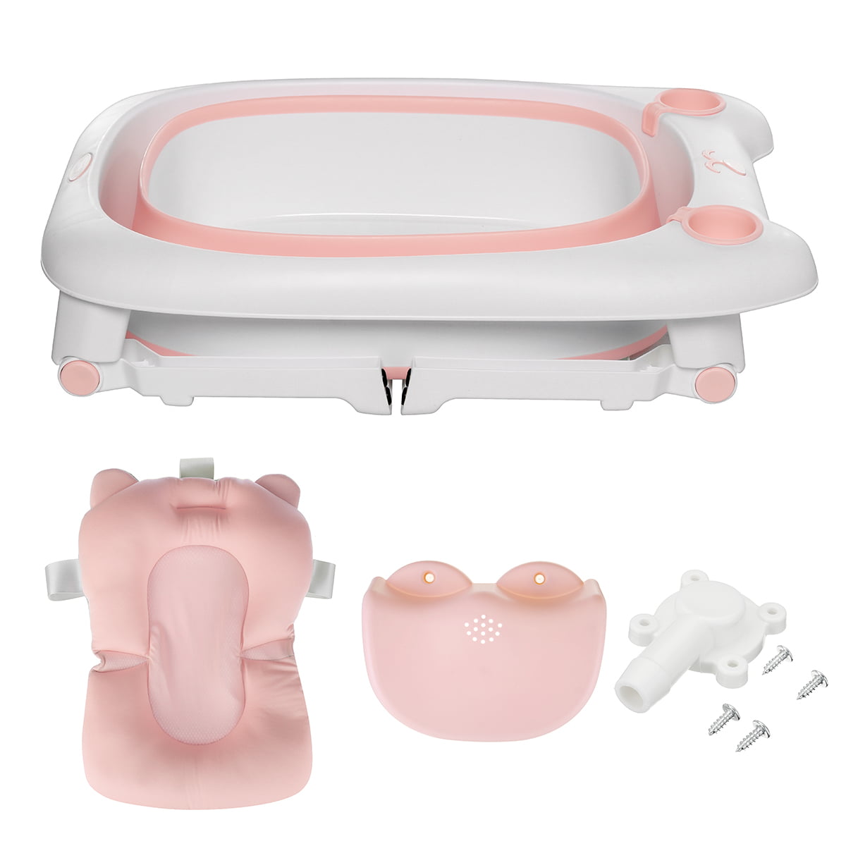 Foldable Portable Children's Bathtub,Toddler Baby Tub,3-in-1 Baby